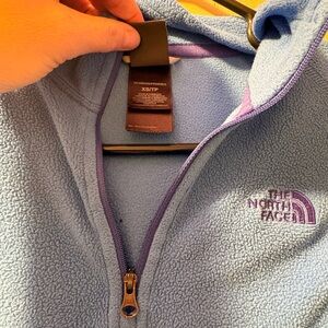 The North Face Light Blue Fleece Jacket